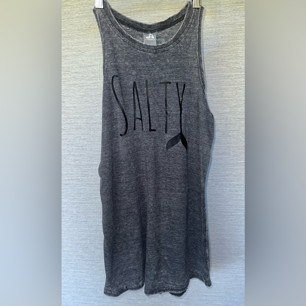 Salty Mermaid women’s racer back tank top